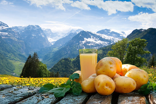 Potato Juice and Swiss Mountains